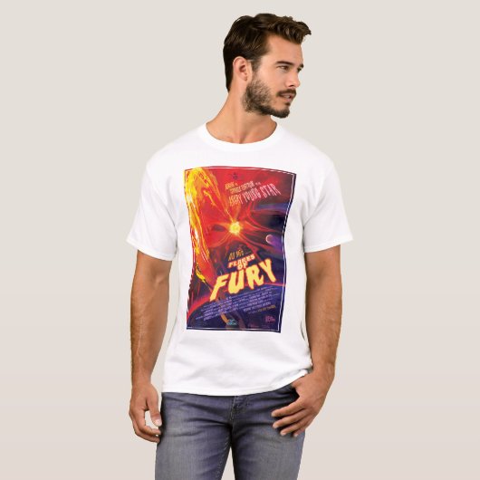 Flares Of Fury Poster, Au Microscopi. Tシャツ (正面フル)