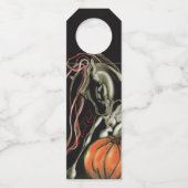 Flaschenanhänger Halloween Party, Geisterpferd ボトルネックタグ (正面)