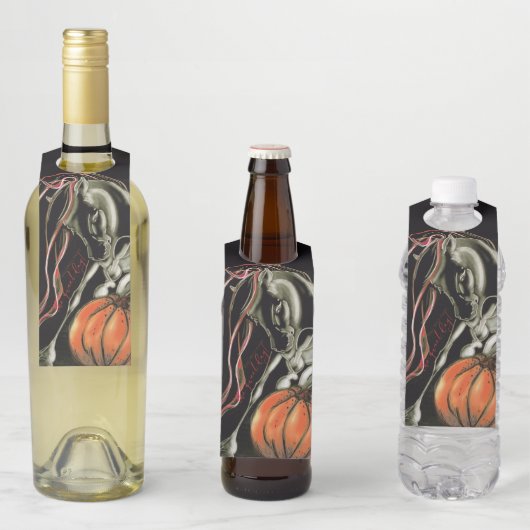 Flaschenanhänger Halloween Party, Geisterpferd ボトルネックタグ (インサイチュ)