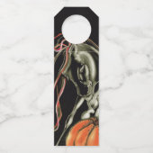 Flaschenanhänger Halloween Party, Geisterpferd ボトルネックタグ (裏面)