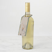 Flaschenanhänger mit edlem Pferdemotiv ボトルネックタグ (アングル)