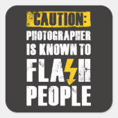 Flashユーザー –  スクエアシール (正面)