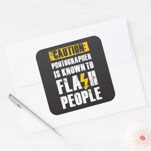 Flashユーザー –  スクエアシール (封筒)