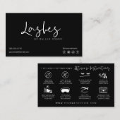 Flash拡張のアフターケアのモダン手順 名刺 (正面/裏面)