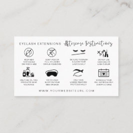 Flash拡張のアフターケアの手モダン順 名刺