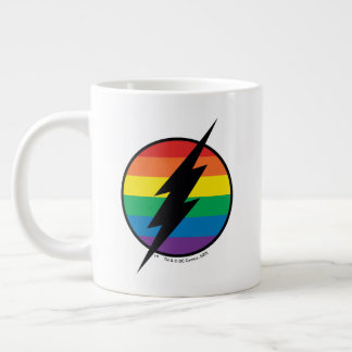 Flash虹のロゴ ジャンボコーヒーマグカップ