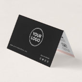 Flash AfterCareの説明とアポイントメントの確認 名刺 (正面)