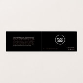 Flash AfterCareの説明とアポイントメントの確認 名刺 (外部フラット)