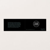 Flash AfterCareの説明とアポイントメントの確認 名刺 (外部フラット)