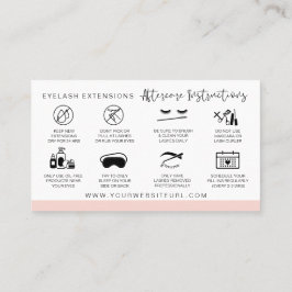 Flash AfterCareの説明ロゴの追モダン加   名刺