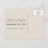 Flash Drive日付ポストカードの保存 案内ポストカード (裏面)