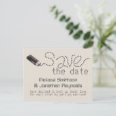 Flash Drive日付ポストカードの保存 案内ポストカード (スタンド正面)