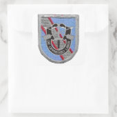 FLASH/DUI 297th軍隊INTEL COMPANYスタンプ スクエアシール (バッグ)