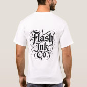 Flash Ink Co シグネチャーTシャツ Tシャツ (裏面)