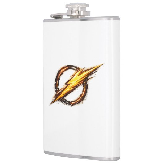 Flash inspired logo フラスク (左)