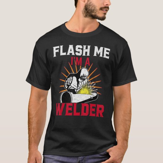Flash Me溶接溶接機 Tシャツ (正面)