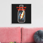 Flash of Genius キャンバスプリント (インサイチュ (リビング))