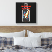 Flash of Genius キャンバスプリント (インサイチュ (寝室))