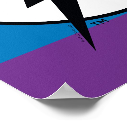 Flash Rainbowロゴ ポスター (角)