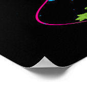 Flashback To The 80's Neon Sneaker & Wings ポスター (角)