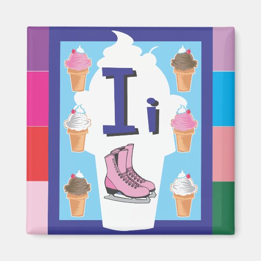 FlashCardI マグネット (正面)