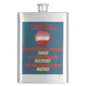 flask "通知…" フラスク (正面)