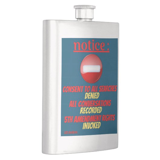 flask "通知…" フラスク (右)