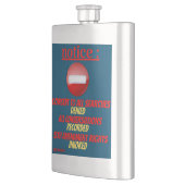 flask "通知…" フラスク (左)