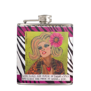 FLASK-GOODの女の子は砂糖およびスパイスから成っています フラスク
