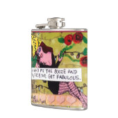 FLASK-HANDは私酒宴私を見、 フラスク (左)