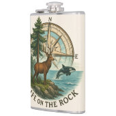 Flask - Life On The Rock フラスク (左)