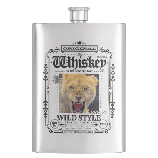 FLASK_Lioness フラスク (正面)