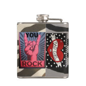 FLASK-PEOPLEはあるとする何が、頼みます フラスク (裏面)