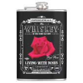 FLASK_Red Rose フラスク (正面)