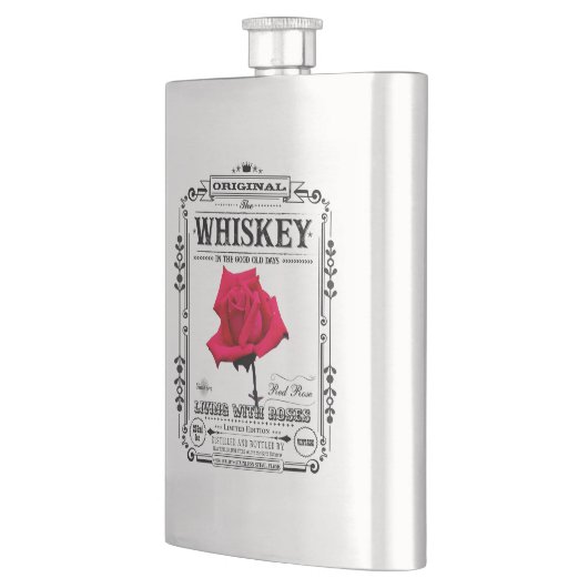 FLASK_Red Rose フラスク (左)