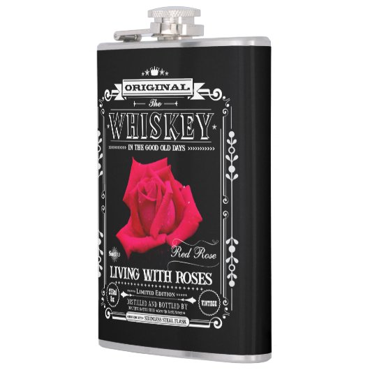 FLASK_Red Rose フラスク (左)