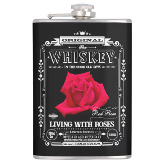FLASK_Red Rose フラスク