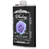 FLASK_Rosa Blue Bajou フラスク (左)