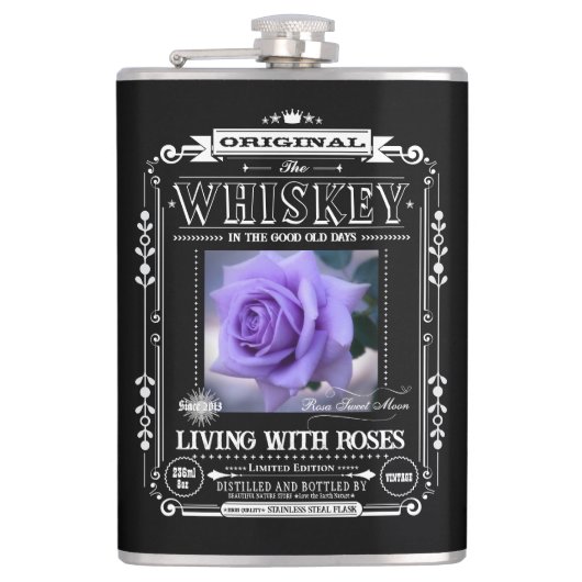 FLASK_Rosa Sweet Moon フラスク (正面)