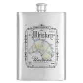 FLASK_Rosa White Arrow フラスク (正面)