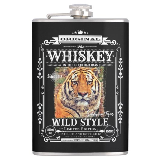 FLASK_Siberian Tiger フラスク (正面)