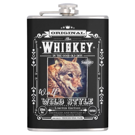 FLASK_Wolf フラスク (正面)