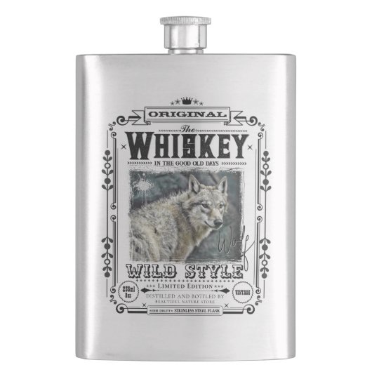 FLASK_Wolf フラスク (正面)