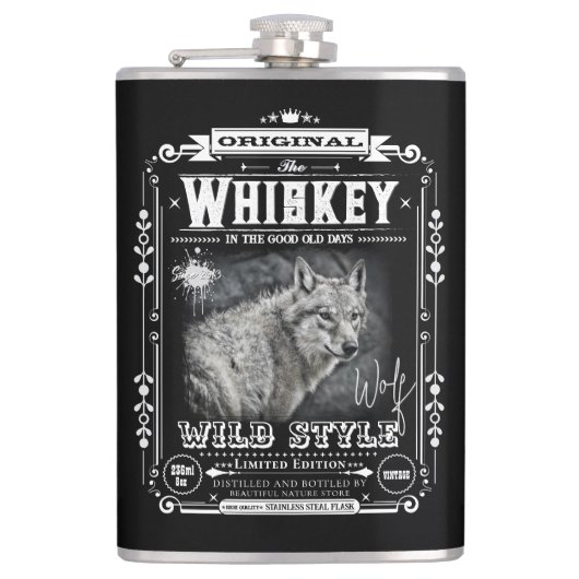FLASK_Wolf フラスク (正面)