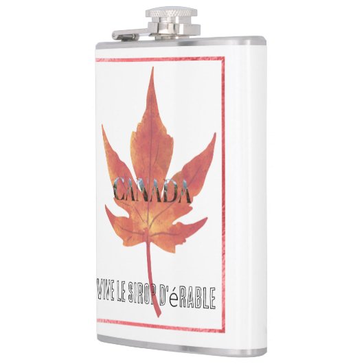 Flasque Canada/Canada Maple Leaf Flask フラスク (左)