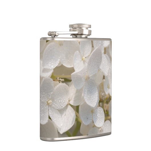 flasque, fleurs blanche フラスク (右)