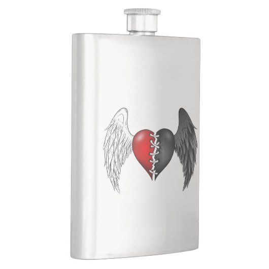 Flasque Mi-ange mi-démon フラスク (右)