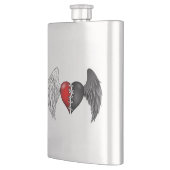 Flasque Mi-ange mi-démon フラスク (左)