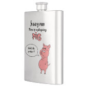 Flasque Ronchon le cochon フラスク (左)