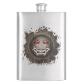 Flasque Samouraïmoji Vintage フラスク (正面)
